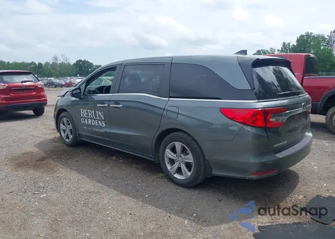 2019 Honda Odyssey Ex from USA, damaged, VIN 5FNRL6H58KB089144